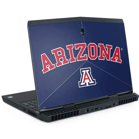 University of Arizona Primary Logo Blue Dell Alienware Skin
