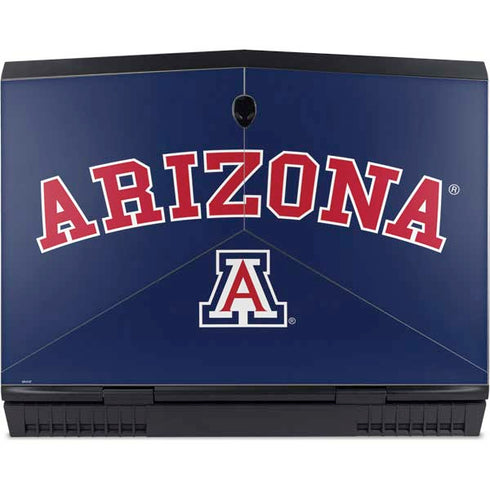 University of Arizona Primary Logo Blue Dell Alienware Skin