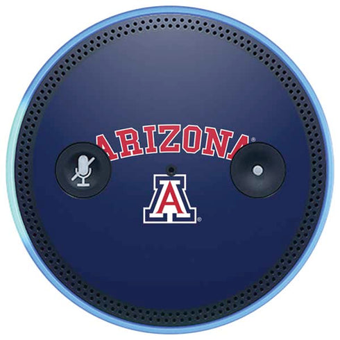University of Arizona Primary Logo Blue Amazon Echo Skin