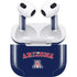 University of Arizona Primary Logo Blue Apple AirPods (3rd Gen 2021) Skin
