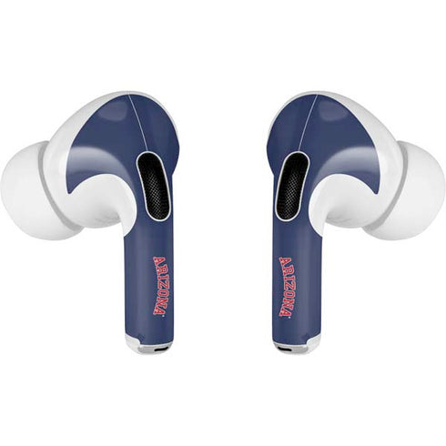 University of Arizona Primary Logo Blue Apple AirPods Pro Skin