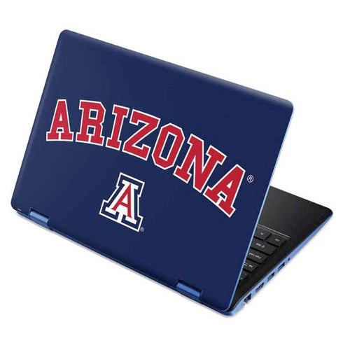University of Arizona Primary Logo Blue Aspire R11 11.6in Skin
