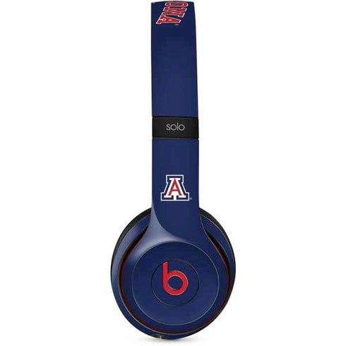 University of Arizona Primary Logo Blue Beats Solo 2 Wireless Skin