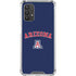University of Arizona Primary Logo Blue Galaxy A32 5G Clear Case