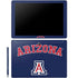 University of Arizona Primary Logo Blue Galaxy Book 12in Skin