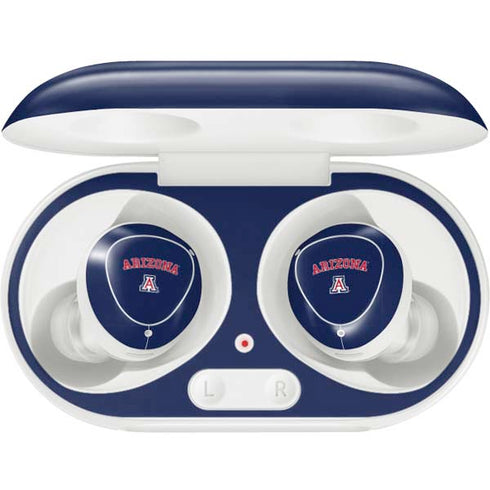 University of Arizona Primary Logo Blue Galaxy Buds Plus Skin