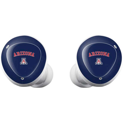 University of Arizona Primary Logo Blue Galaxy Buds Plus Skin