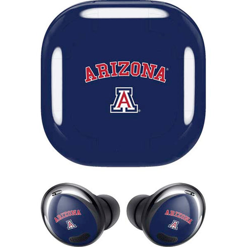University of Arizona Primary Logo Blue Galaxy Buds Pro Skin