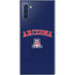 University of Arizona Primary Logo Blue Galaxy Note 10 Skin
