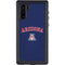 University of Arizona Primary Logo Blue Galaxy Note 10 Waterproof Case