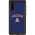 University of Arizona Primary Logo Blue Galaxy Note 10 Waterproof Case