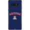 University of Arizona Primary Logo Blue Galaxy Note 8 Skin