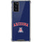 University of Arizona Primary Logo Blue Galaxy Note20 5G Clear Case