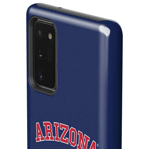 University of Arizona Primary Logo Blue Galaxy Note20 5G Pro Case