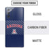 University of Arizona Primary Logo Blue Galaxy Note20 5G Skin