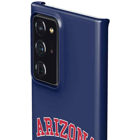 University of Arizona Primary Logo Blue Galaxy Note20 Ultra 5G Lite Case