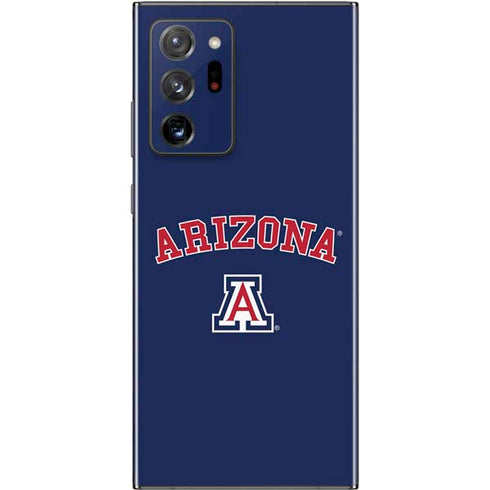 University of Arizona Primary Logo Blue Galaxy Note20 Ultra 5G Skin