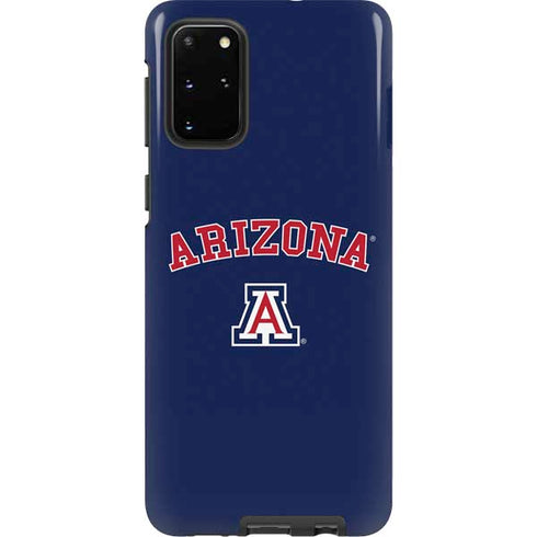 University of Arizona Primary Logo Blue Galaxy S20 Plus Pro Case