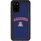 University of Arizona Primary Logo Blue Galaxy S20 Plus Waterproof Case
