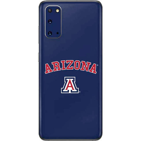 University of Arizona Primary Logo Blue Galaxy S20 Skin