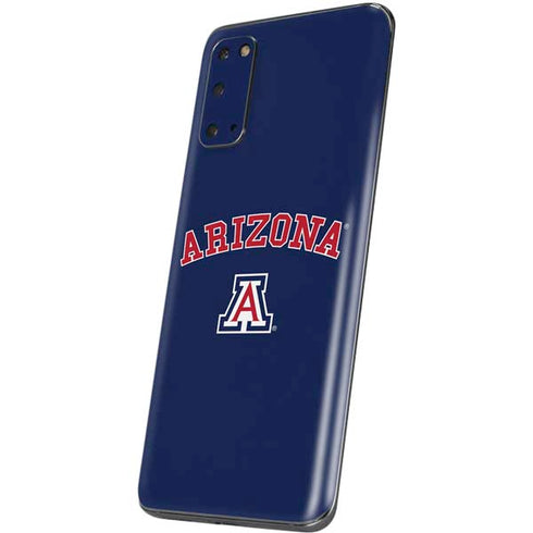 University of Arizona Primary Logo Blue Galaxy S20 Skin
