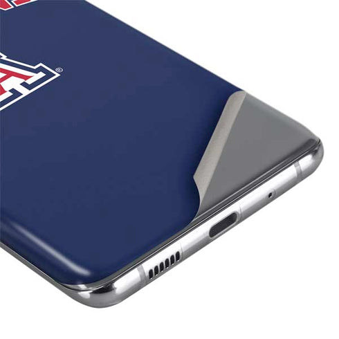 University of Arizona Primary Logo Blue Galaxy S20 Skin