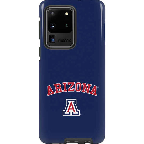 University of Arizona Primary Logo Blue Galaxy S20 Ultra 5G Pro Case