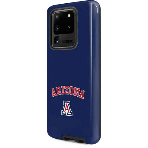 University of Arizona Primary Logo Blue Galaxy S20 Ultra 5G Pro Case