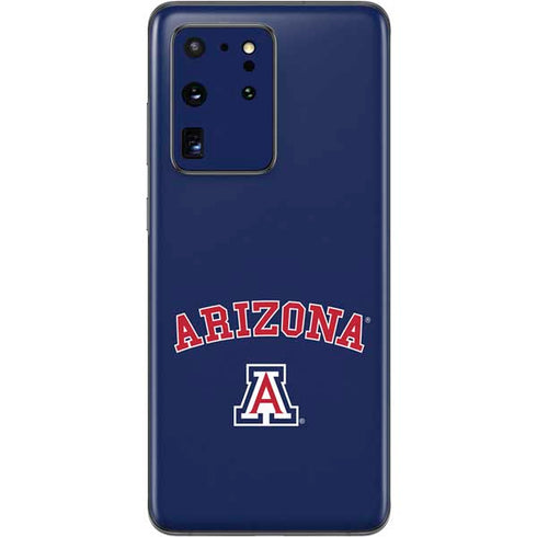 University of Arizona Primary Logo Blue Galaxy S20 Ultra 5G Skin