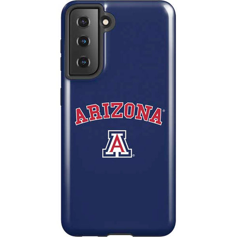 University of Arizona Primary Logo Blue Galaxy S21 5G Pro Case