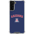 University of Arizona Primary Logo Blue Galaxy S21 FE Clear Case