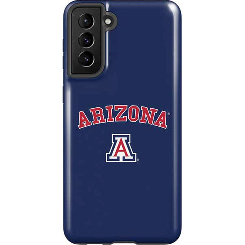 University of Arizona Primary Logo Blue Galaxy S21 Plus 5G Pro Case