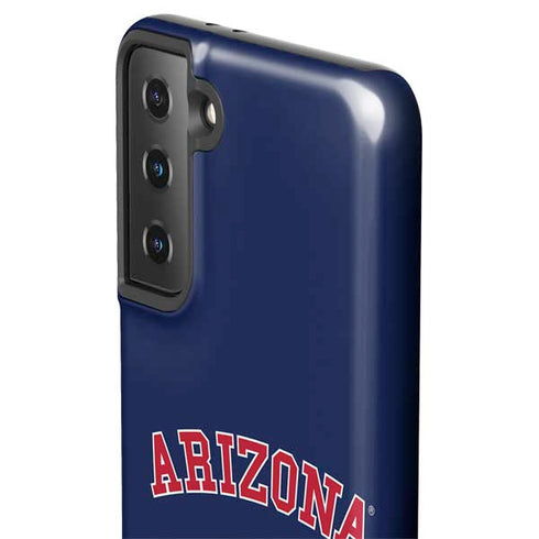 University of Arizona Primary Logo Blue Galaxy S21 Plus 5G Pro Case