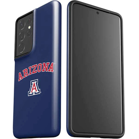 University of Arizona Primary Logo Blue Galaxy S21 Ultra 5G Pro Case