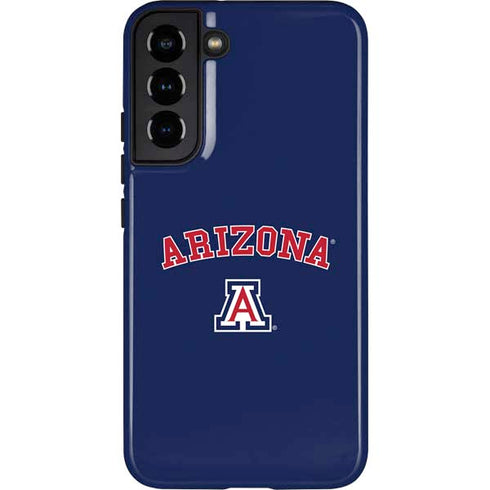 University of Arizona Primary Logo Blue Galaxy S22 Plus Pro Case
