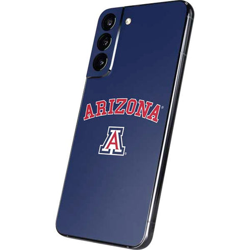University of Arizona Primary Logo Blue Galaxy S22 Plus Skin