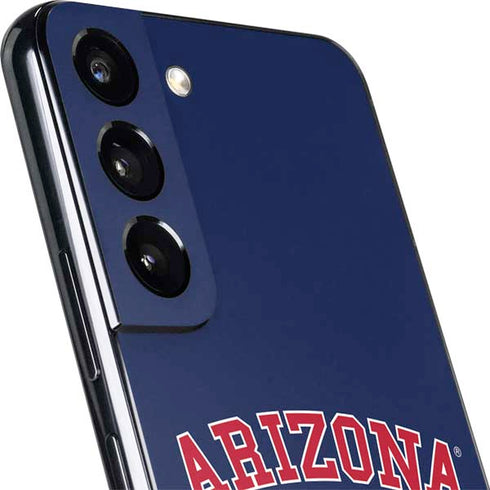 University of Arizona Primary Logo Blue Galaxy S22 Plus Skin