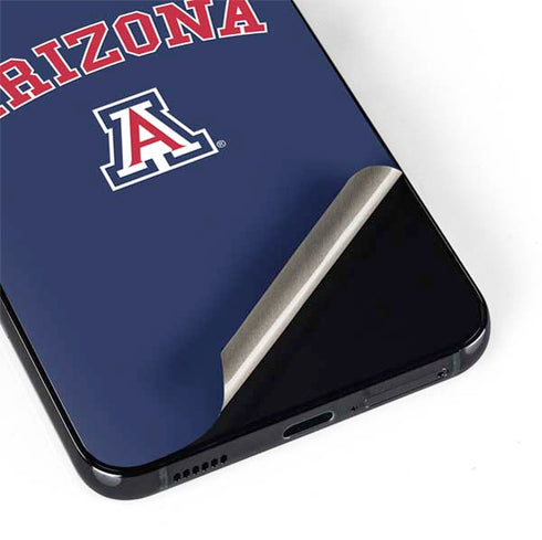 University of Arizona Primary Logo Blue Galaxy S22 Plus Skin