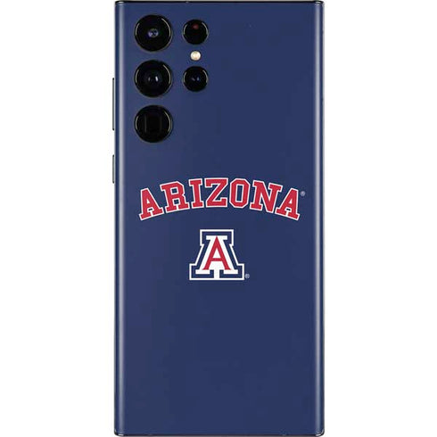 University of Arizona Primary Logo Blue Galaxy S22 Ultra Skin
