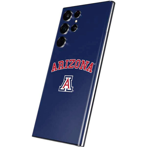 University of Arizona Primary Logo Blue Galaxy S22 Ultra Skin
