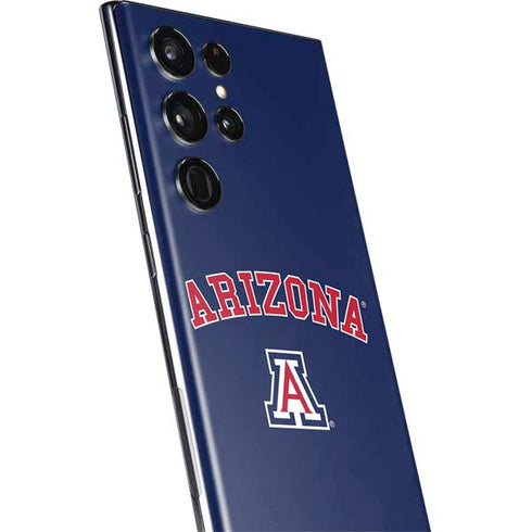 University of Arizona Primary Logo Blue Galaxy S22 Ultra Skin