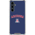 University of Arizona Primary Logo Blue Galaxy S23 FE Clear Case