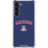 University of Arizona Primary Logo Blue Galaxy S23 Plus Clear Case