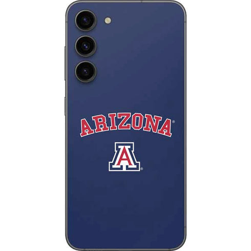University of Arizona Primary Logo Blue Galaxy S23 Plus Skin