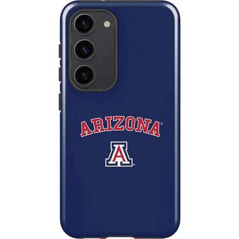 University of Arizona Primary Logo Blue Galaxy S23 Pro Case
