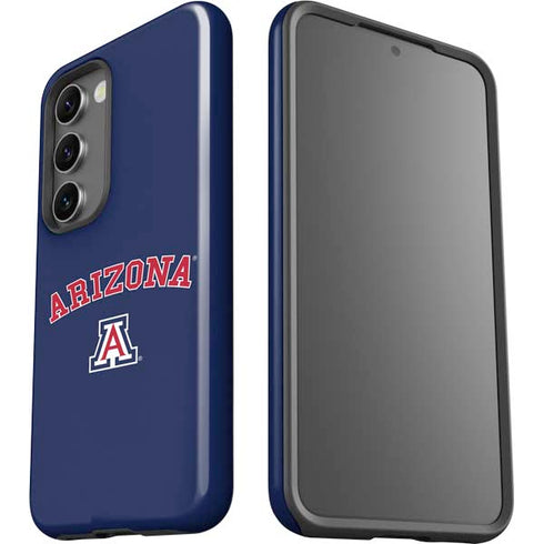 University of Arizona Primary Logo Blue Galaxy S23 Pro Case