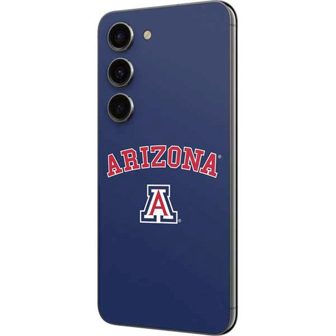 University of Arizona Primary Logo Blue Galaxy S23 Skin
