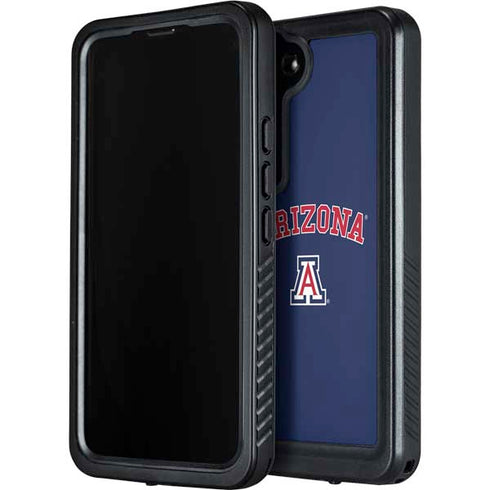 University of Arizona Primary Logo Blue Galaxy S23 Waterproof Case