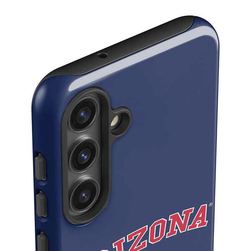 University of Arizona Primary Logo Blue Galaxy S24 Impact Case