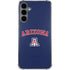 University of Arizona Primary Logo Blue Galaxy S24 Plus Clear Case